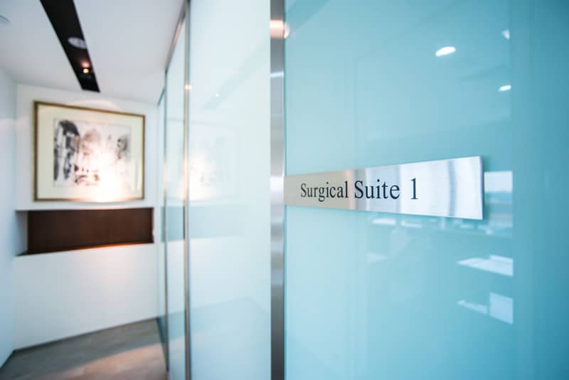 Corridor to Surgical Suite 1