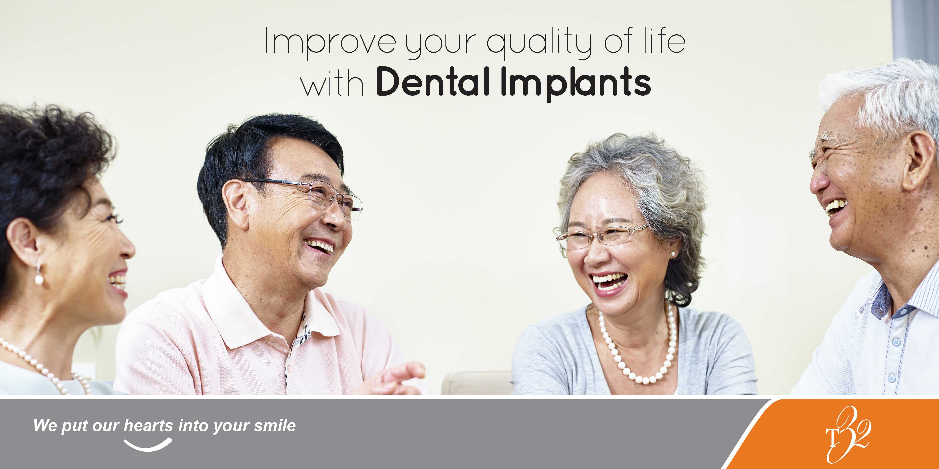 Improve Your Quality Of Life With Dental Implants 1 Featured Image for T32Dental Article Improve Your Quality Of Life With Dental Implants